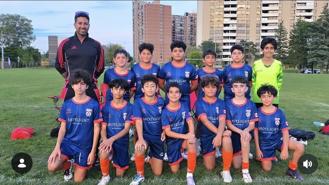 U12 team photo