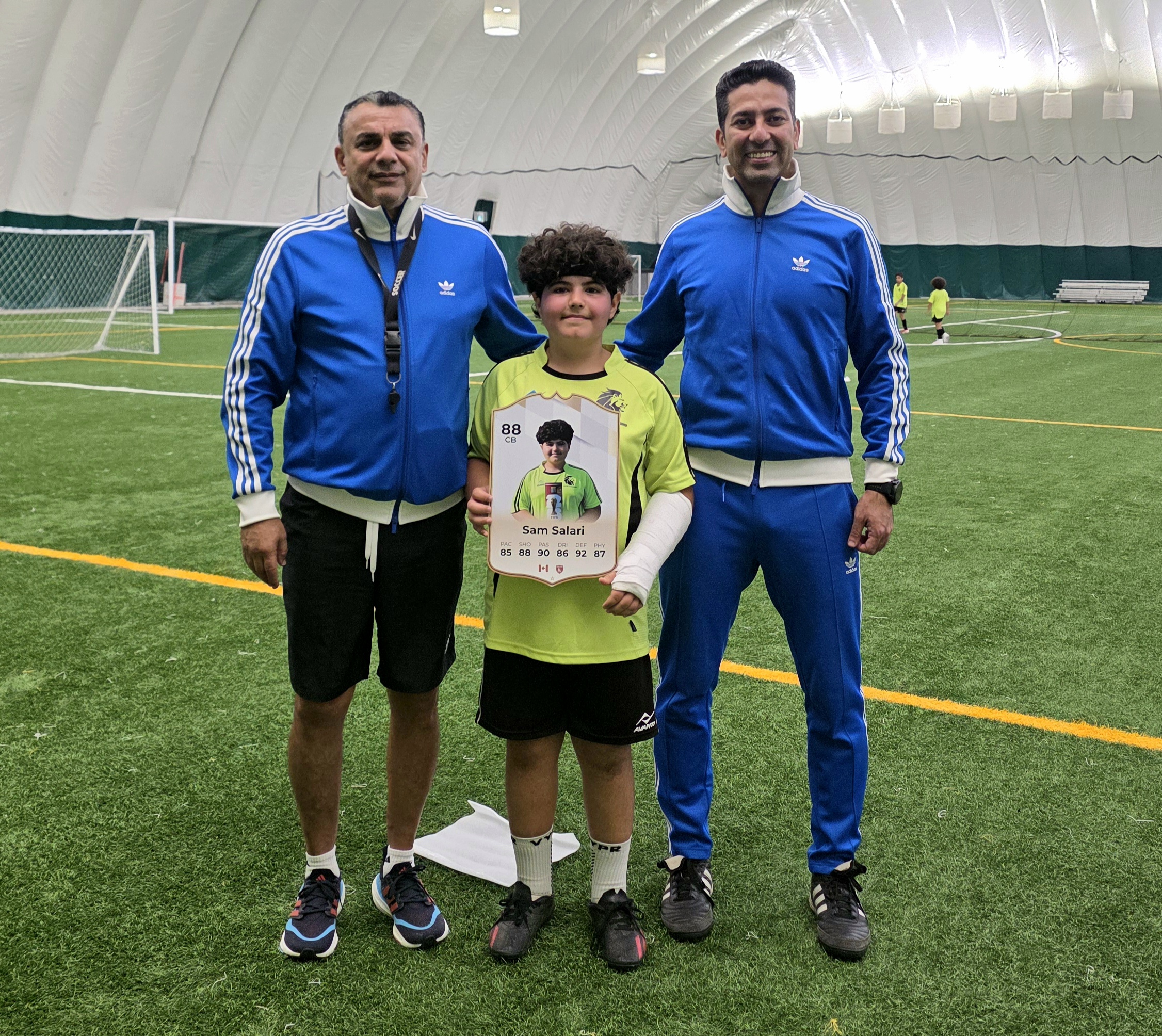 Sam Salari — Excel Pro player of the month